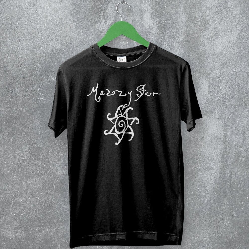 Mazzy Star Logo Rock Band Album Concert Graphic Indie Music Fan T-Shirt